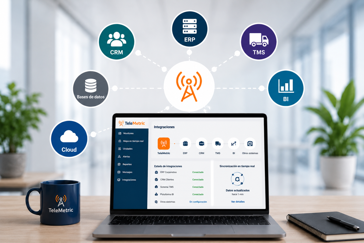 Integración mediante API de Telemetric